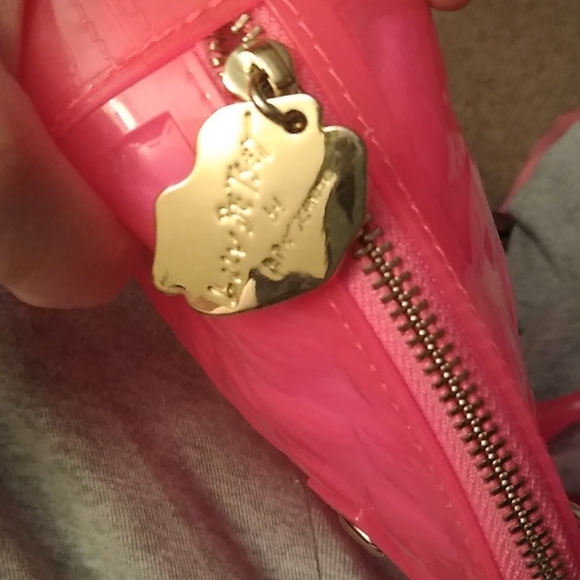 Betsy Johnson jelly mini pink bag - Picture 4 of 5